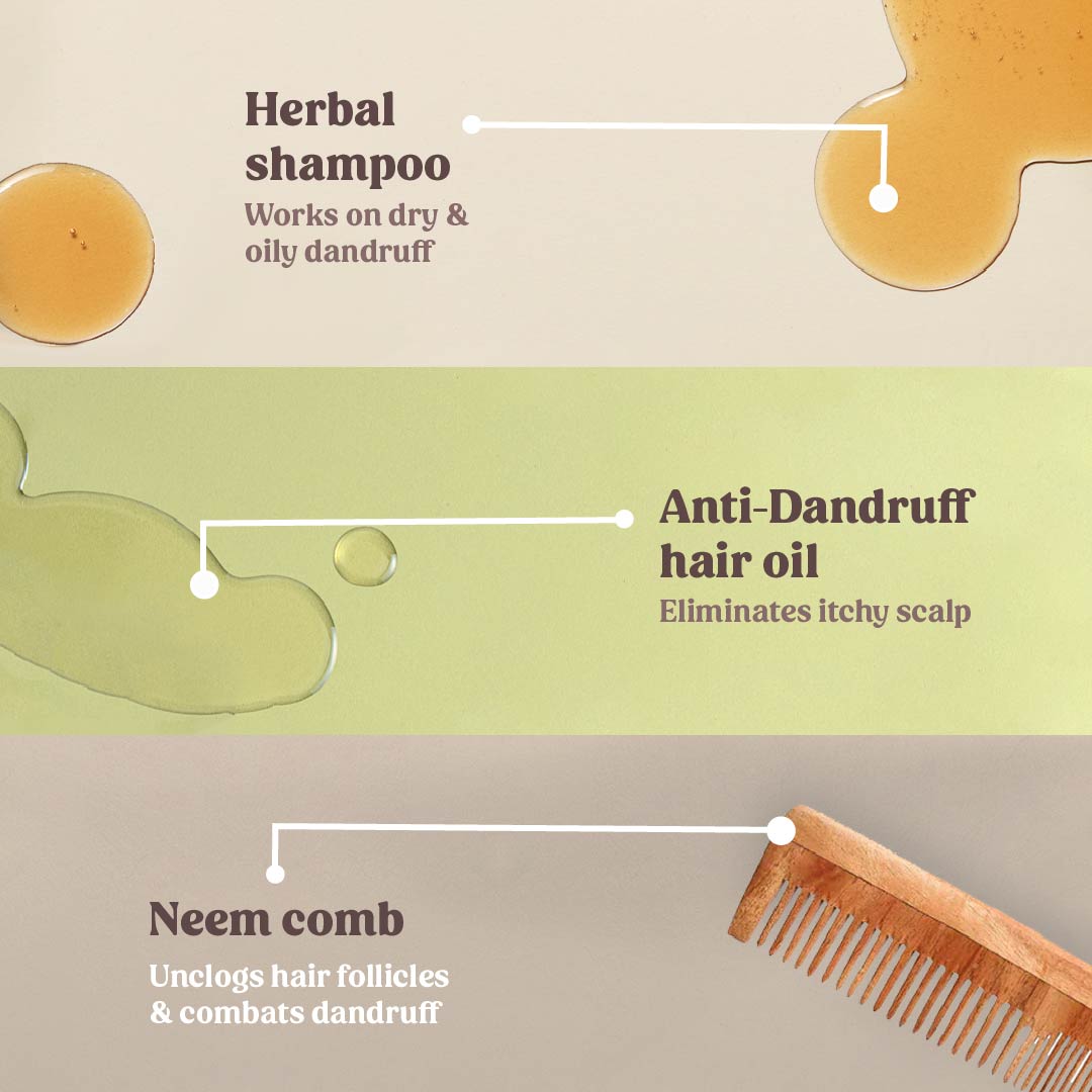 Anti dandruff combo for men and women | vilvah